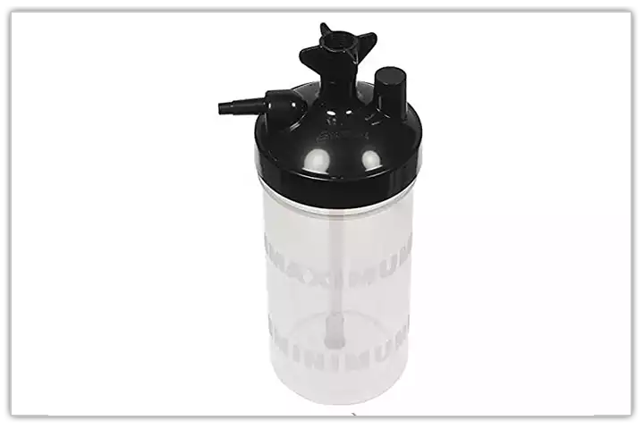 Salter Labs HIGH FLOW Oxygen Bubbler Bottle - Humidity for Oxygen Therapy